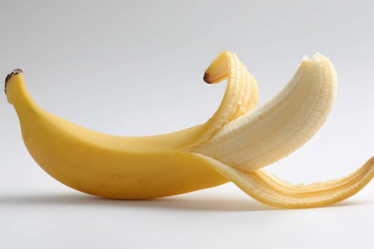 Banana sbucciata