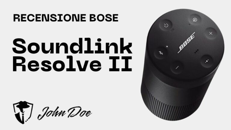 Bose Soundlink Resolve II - Recensione - casse bluetooth