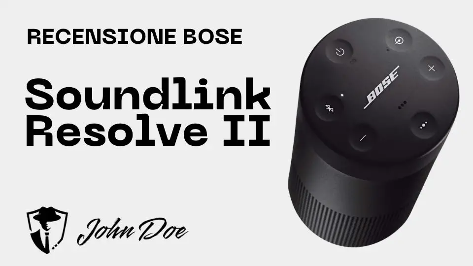 Bose Soundlink Resolve II - Recensione - casse bluetooth