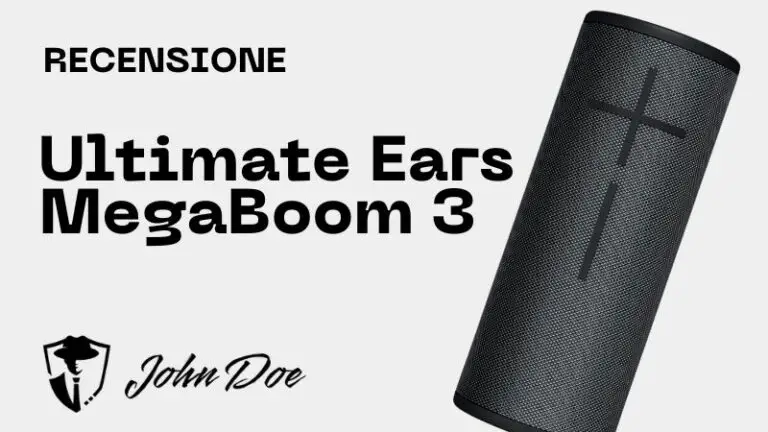 Ultimate Ears MegaBoom 3 - Recensione Cassa Bluetooth Portatile